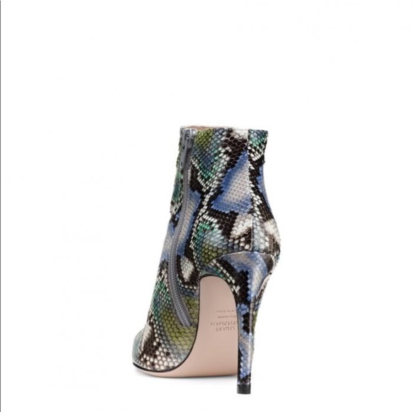 🐍Worn Once Stuart Weitzman Python Booties🐍 - Picture 10 of 14